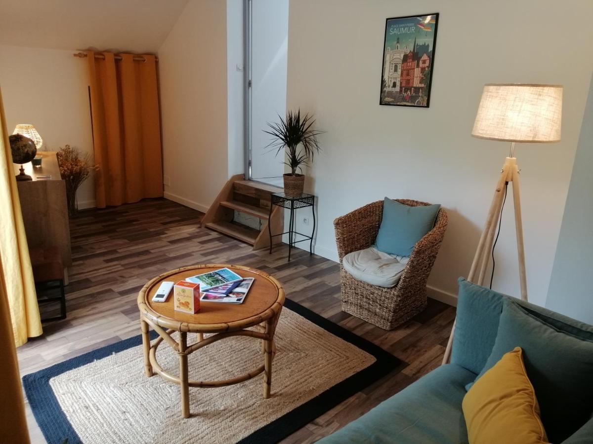 Bel Appt 3 Pieces, A L'Etage, Jardin Privatif, Au Calme, 10 Mn Saumur Et Cnpe Varennes-sur-Loire Εξωτερικό φωτογραφία